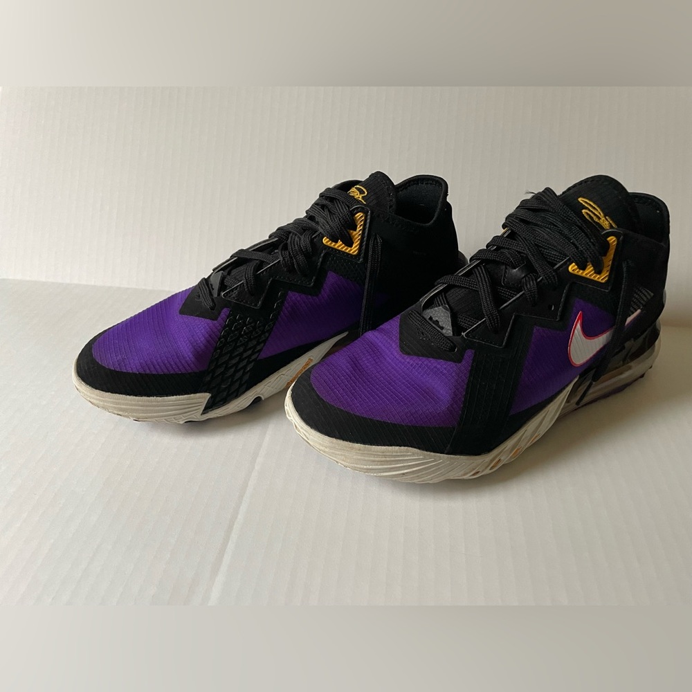 Size 9 - Nike LeBron 18 Low ACG Terra Fierce Purple